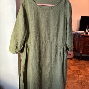Olive Green Maxi Dress